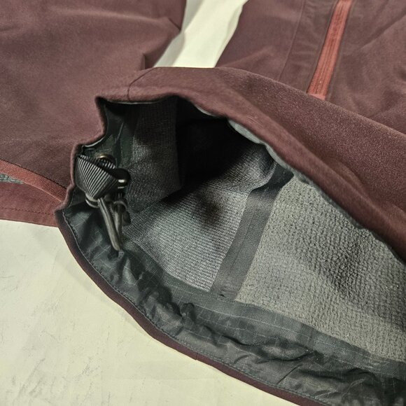 Arc'teryx Windstopper Jacket Women's Medium 8-10 Maroon Burgundy Softshell - Picture 5 of 8